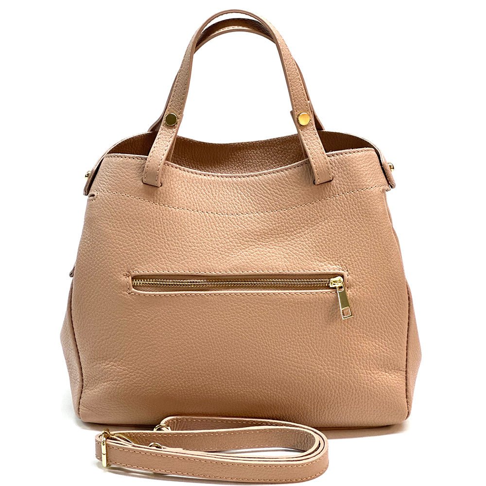 Siena Elegant Italian Leather Handbag - Leather Italiano