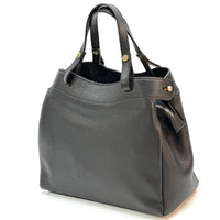 Siena Elegant Italian Leather Handbag - Leather Italiano