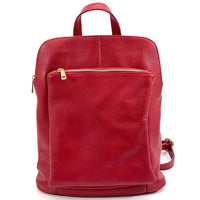 Small Leather Backpack Italian Crafted | Ghita - Leather Italiano - Leather Italiano