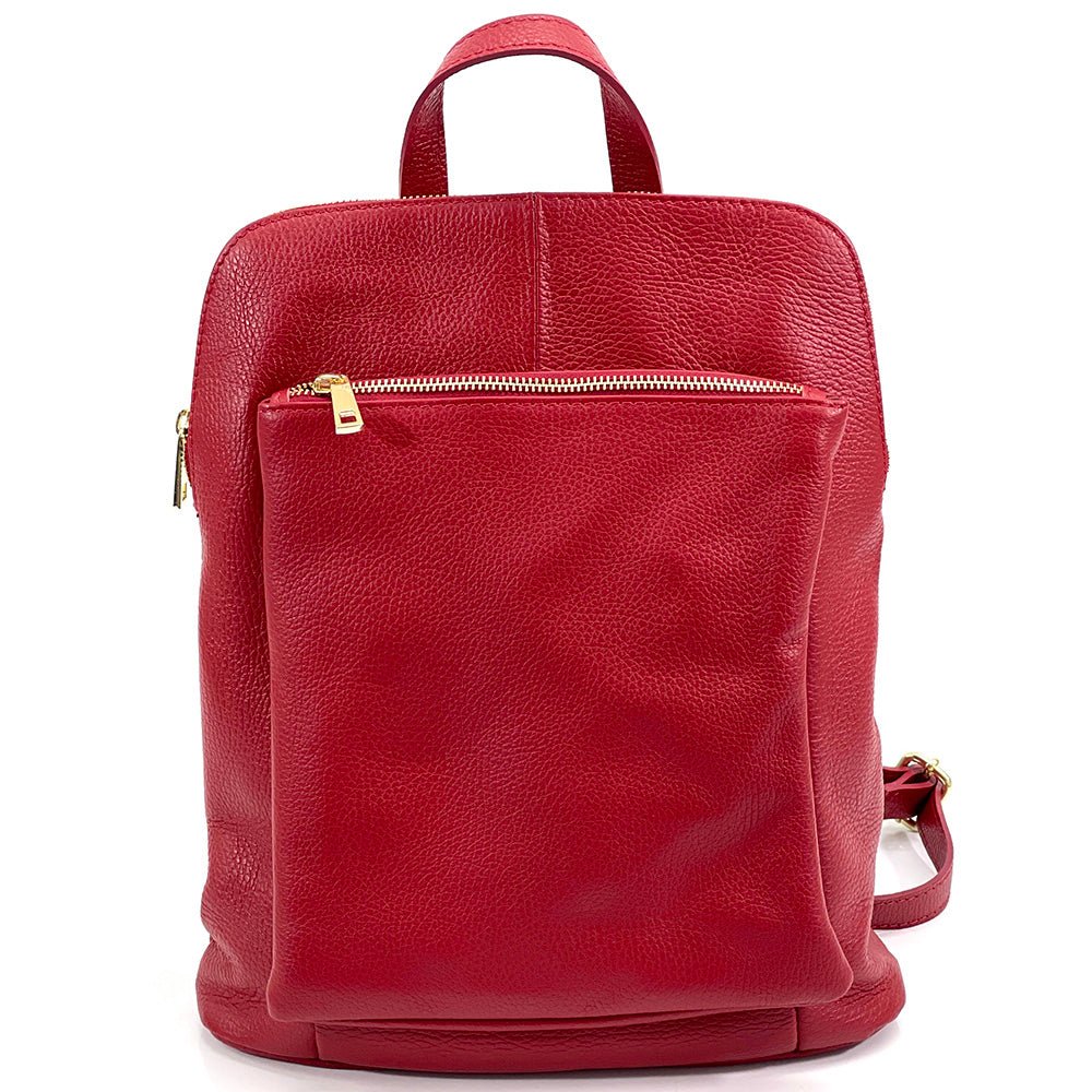 Small Leather Backpack Italian Crafted | Ghita - Leather Italiano - Leather Italiano