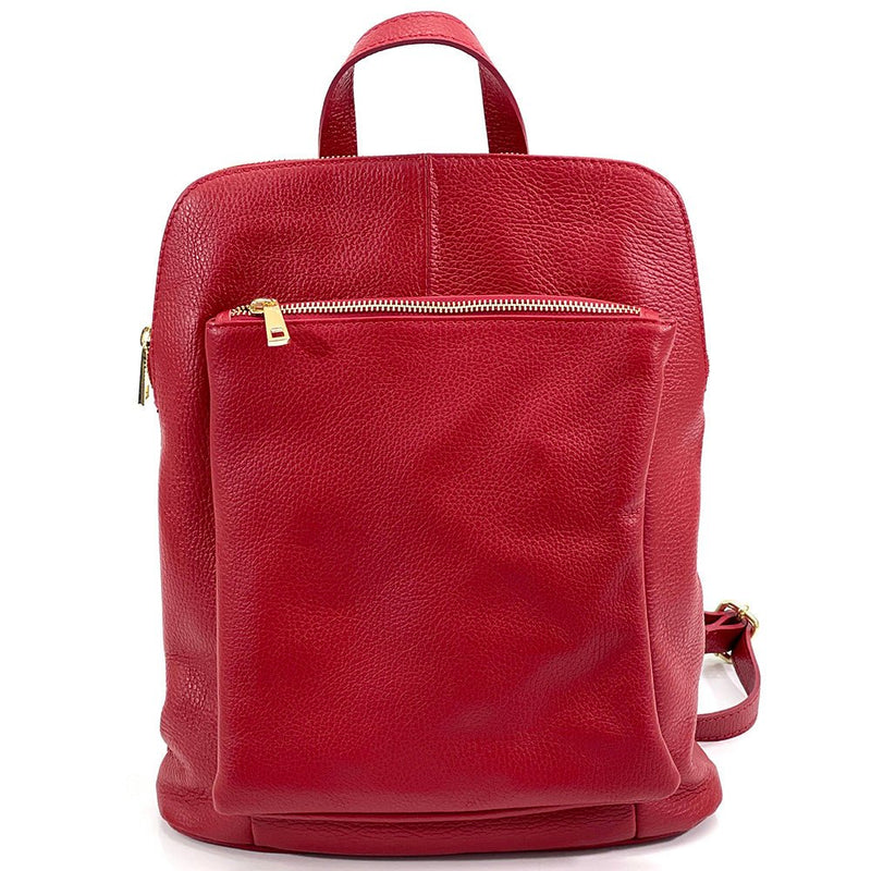 Small Leather Backpack Italian Crafted | Ghita - Leather Italiano - Leather Italiano