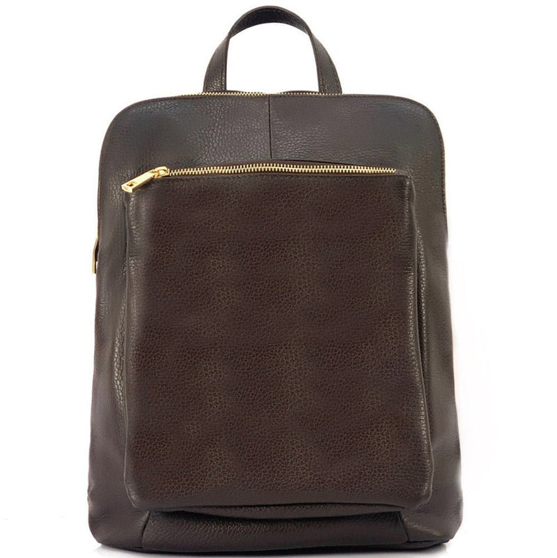 Small Leather Backpack Italian Crafted | Ghita - Leather Italiano - Leather Italiano