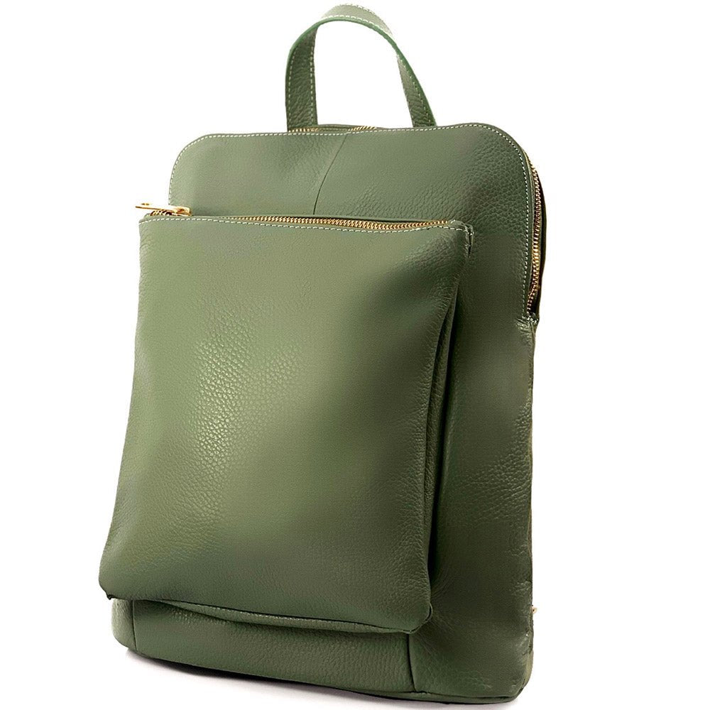 Small Leather Backpack Italian Crafted | Ghita - Leather Italiano - Leather Italiano