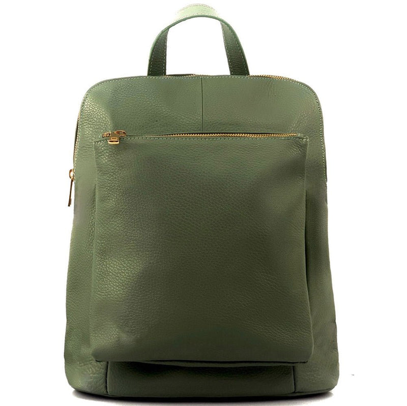 Small Leather Backpack Italian Crafted | Ghita - Leather Italiano - Leather Italiano