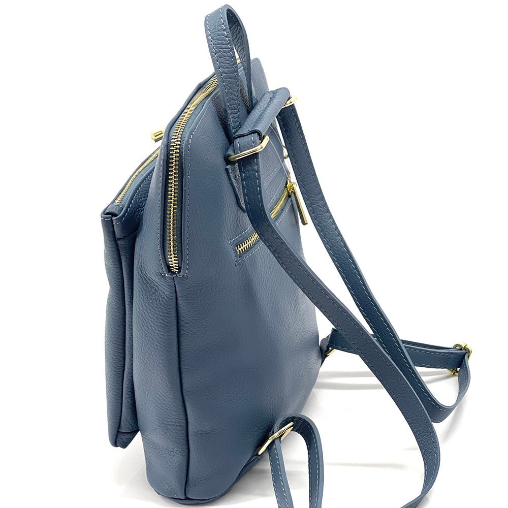 Small Leather Backpack Italian Crafted | Ghita - Leather Italiano - Leather Italiano