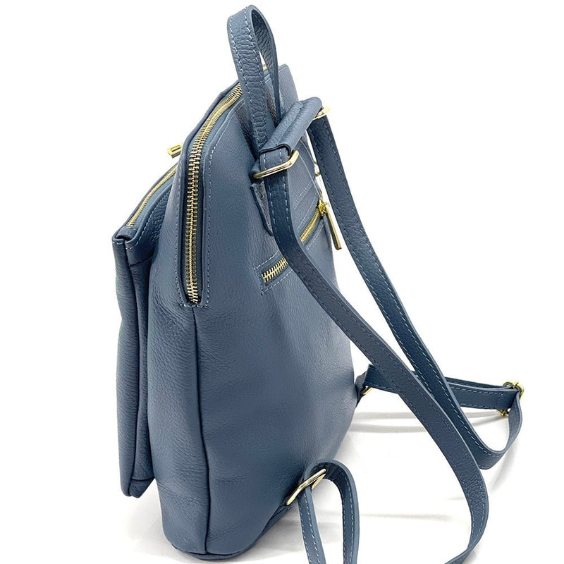 Small Leather Backpack Italian Crafted | Ghita - Leather Italiano - Leather Italiano