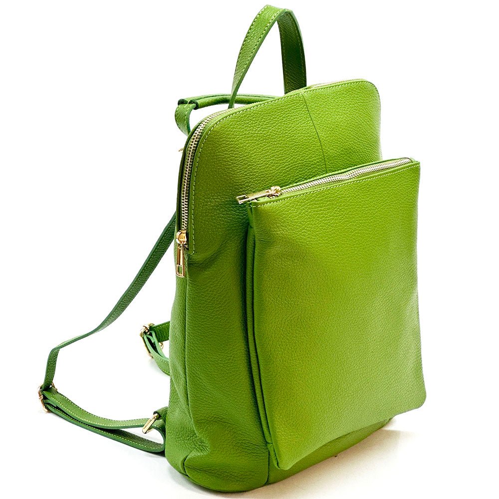 Small Leather Backpack Italian Crafted | Ghita - Leather Italiano - Leather Italiano