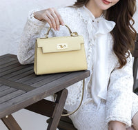 Sofia Structured Italian Leather Handbag - Leather Italiano