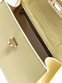 Sofia Structured Italian Leather Handbag - Leather Italiano