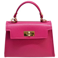 Sofia Structured Italian Leather Handbag - Leather Italiano