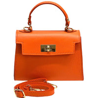 Sofia Structured Italian Leather Handbag - Leather Italiano