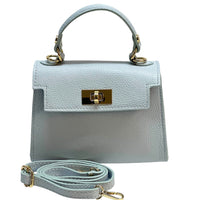Sofia Structured Italian Leather Handbag - Leather Italiano
