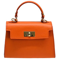 Sofia Structured Italian Leather Handbag - Leather Italiano