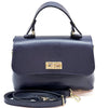 Structured Leather Top Handle Bag - Eleganza - Leather Italiano