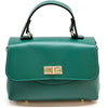 Structured Leather Top Handle Bag - Eleganza - Leather Italiano