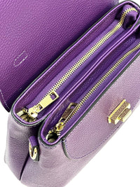 Structured Leather Top Handle Bag - Eleganza - Leather Italiano