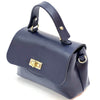 Structured Leather Top Handle Bag - Eleganza - Leather Italiano