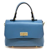 Structured Leather Top Handle Bag - Eleganza - Leather Italiano
