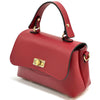 Structured Leather Top Handle Bag - Eleganza - Leather Italiano