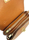 Structured Leather Top Handle Bag - Eleganza - Leather Italiano