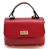 Structured Leather Top Handle Bag - Eleganza - Leather Italiano