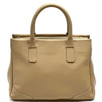 Tarsilla Italian Leather Handbag – Handmade in Florence from Premium Pebbled Leather - Leather Italiano