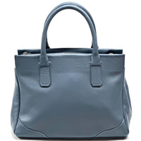 Tarsilla Italian Leather Handbag – Handmade in Florence from Premium Pebbled Leather - Leather Italiano