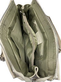 Tarsilla Italian Leather Handbag – Handmade in Florence from Premium Pebbled Leather - Leather Italiano