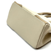 Tarsilla Italian Leather Handbag – Handmade in Florence from Premium Pebbled Leather - Leather Italiano