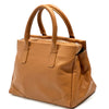 Tarsilla Italian Leather Handbag – Handmade in Florence from Premium Pebbled Leather - Leather Italiano