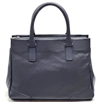 Tarsilla Italian Leather Handbag – Handmade in Florence from Premium Pebbled Leather - Leather Italiano