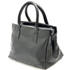 Tarsilla Italian Leather Handbag – Handmade in Florence from Premium Pebbled Leather - Leather Italiano