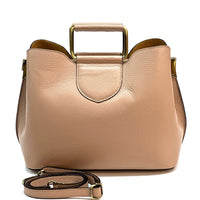Taziana leather Handbag - Leather Italiano