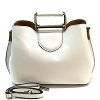 Taziana leather Handbag - Leather Italiano