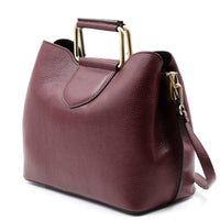 Taziana leather Handbag - Leather Italiano