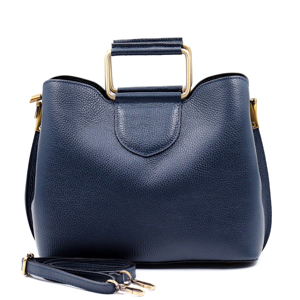 Taziana leather Handbag - Leather Italiano