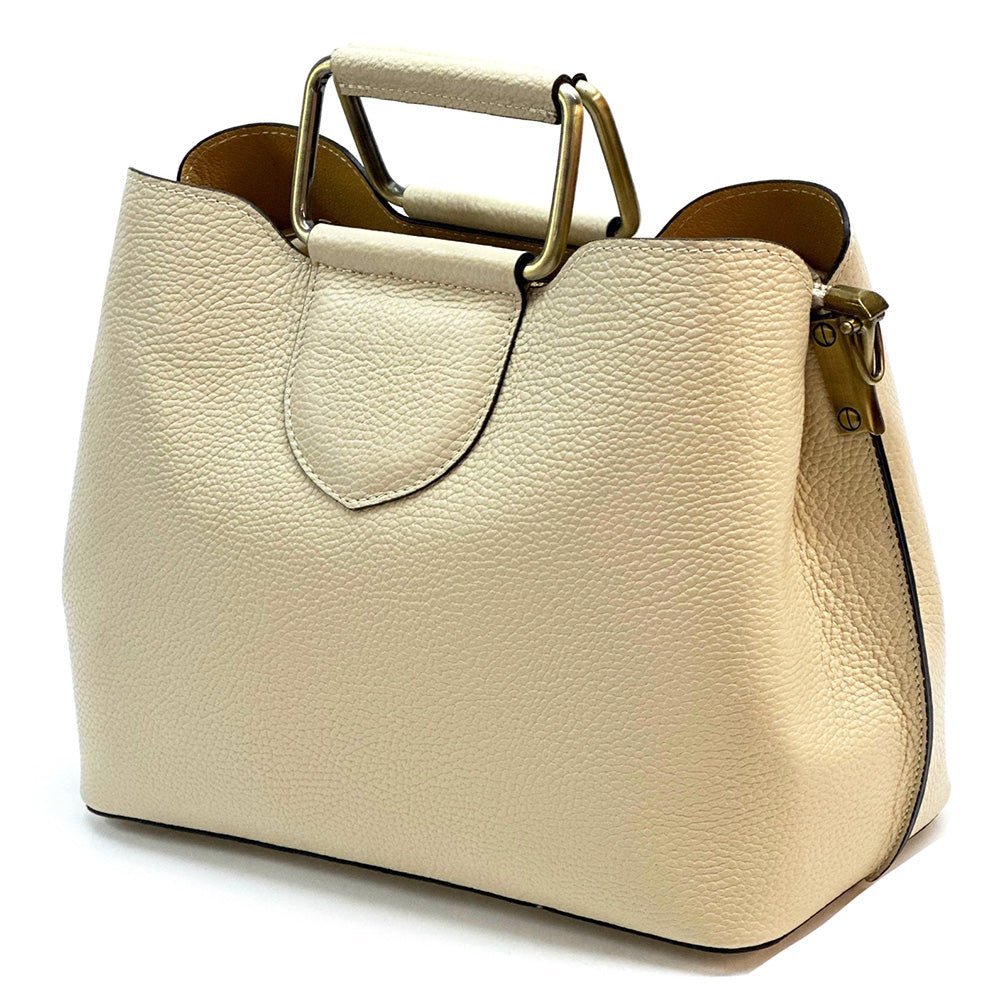 Taziana leather Handbag - Leather Italiano