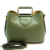 Taziana leather Handbag - Leather Italiano