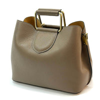 Taziana leather Handbag - Leather Italiano
