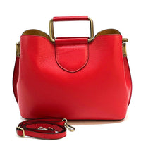 Taziana leather Handbag - Leather Italiano