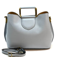 Taziana leather Handbag - Leather Italiano