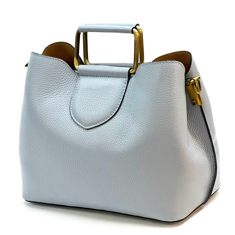 Taziana leather Handbag - Leather Italiano