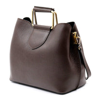 Taziana leather Handbag - Leather Italiano
