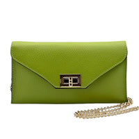 Teodora Italian Leather Evening Clutch Bag - Leather Italiano