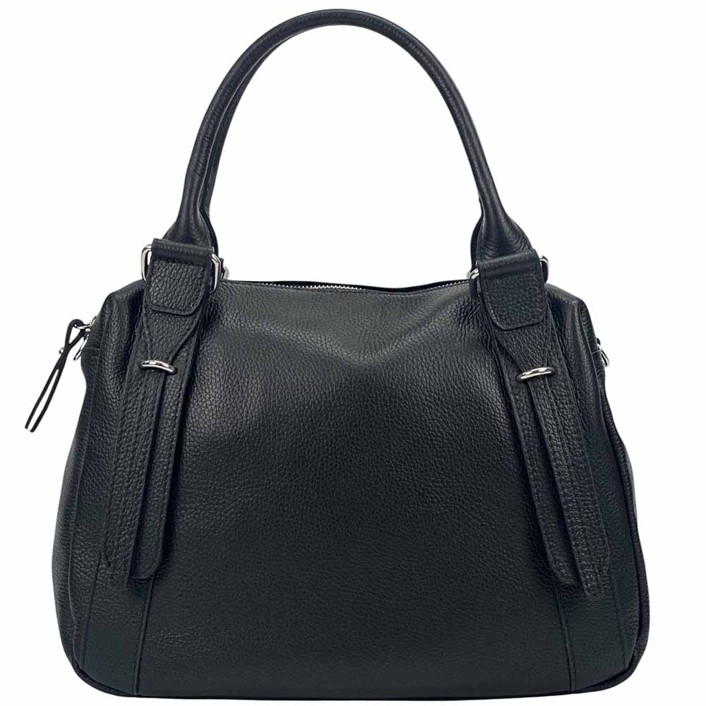 Tina Leather Handbag – Timeless Italian Elegance - Leather Italiano