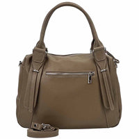 Tina Leather Handbag – Timeless Italian Elegance - Leather Italiano