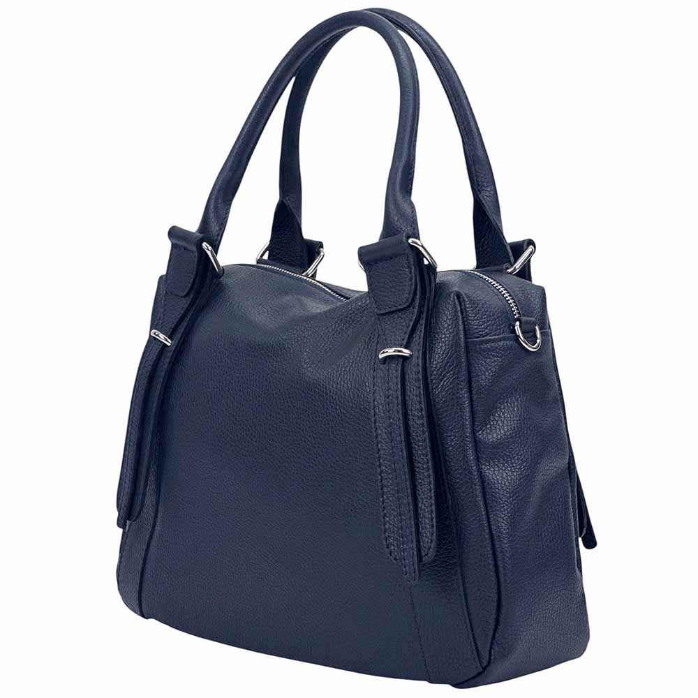 Tina Leather Handbag – Timeless Italian Elegance - Leather Italiano