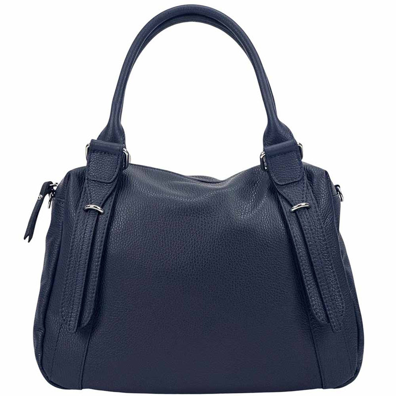Tina Leather Handbag – Timeless Italian Elegance - Leather Italiano