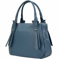 Tina Leather Handbag – Timeless Italian Elegance - Leather Italiano
