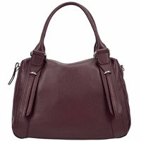 Tina Leather Handbag – Timeless Italian Elegance - Leather Italiano